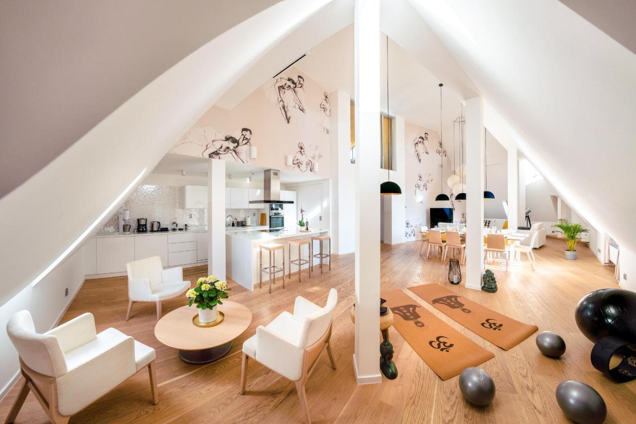 Lux Penthouse Near Wenceslas Square Apartmán