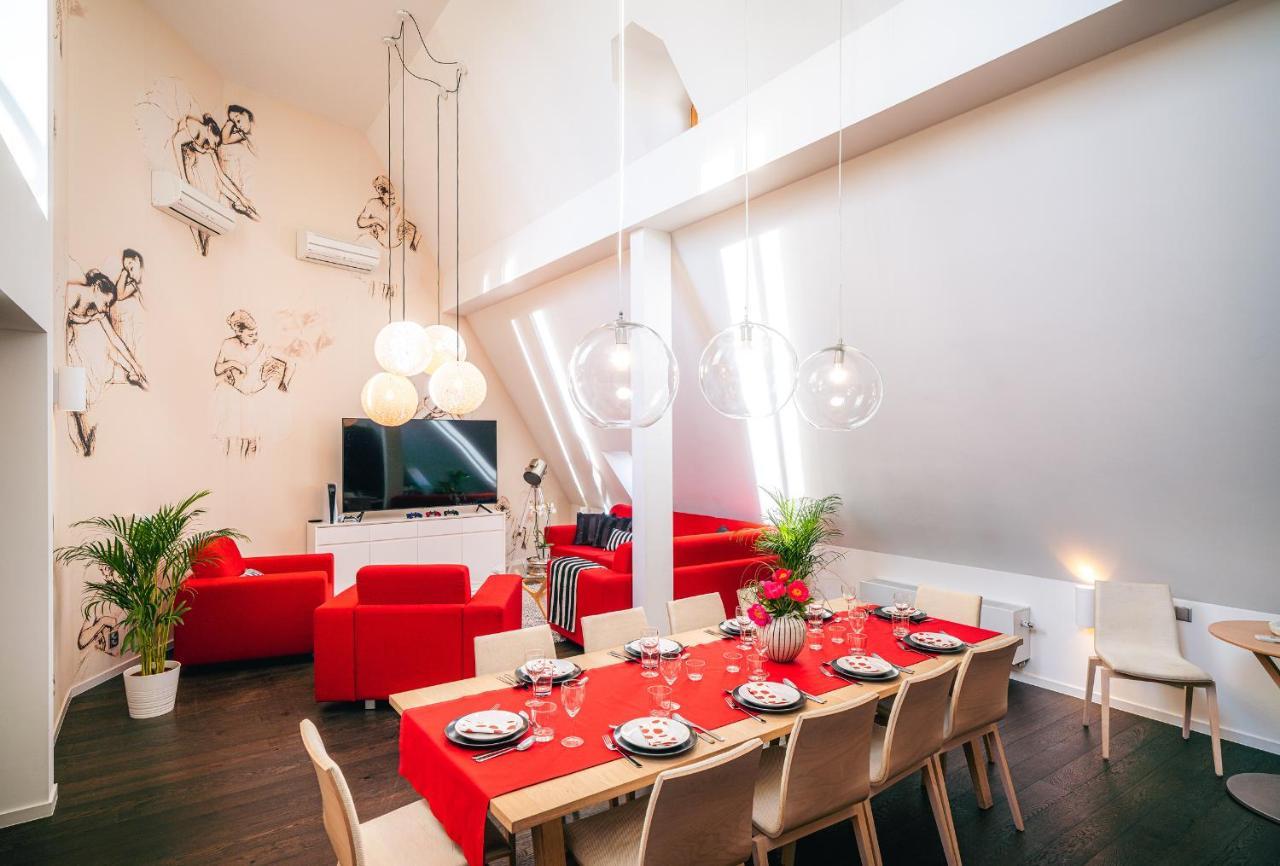 Lux Penthouse Near Wenceslas Square Apartmán Praha